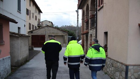 Anziano in frazione Umbertide, qui sisma fortissimo (ANSA)
