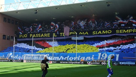Tifosi Sampdoria (ANSA)