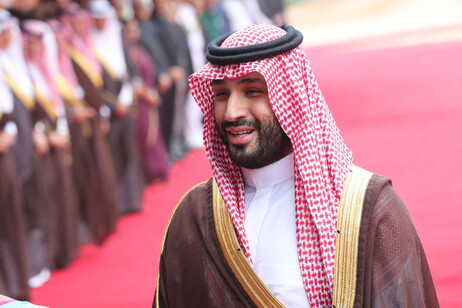 Il principe ereditario dell'Arabia Saudita, Mohammed bin Salman
