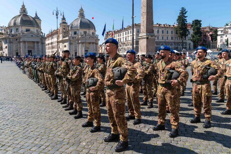 Celebrazioni a Roma del 162esimo anniversario della costituzione dell'Esercito