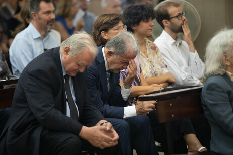 Il funerale di Vittorio Prodi