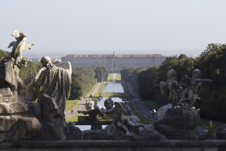 Caserta Palace Royal Garden.