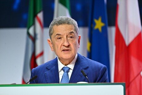 Il Governatore della Banca d'Italia Fabio Panetta,
