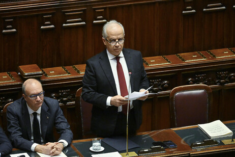 Il ministro degli Interni Matteo Piantedosi alla Camera