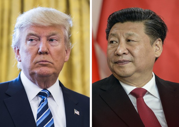 Donald Trump e Xi Jinping (foto: EPA)