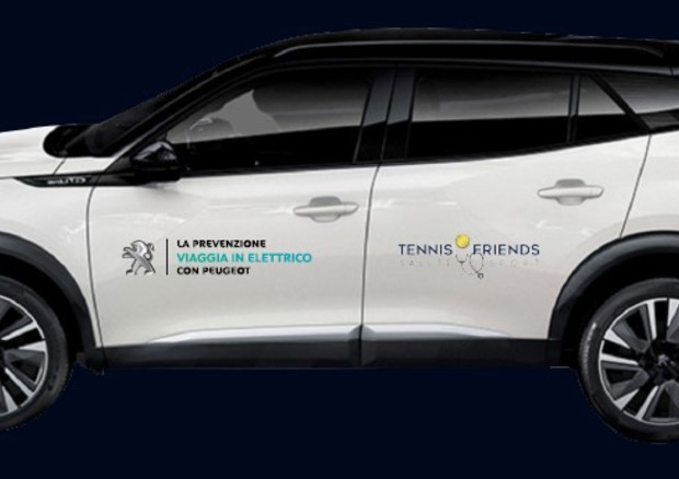 Peugeot, partnership con Tennis&Friends per auto ai medici © ANSA