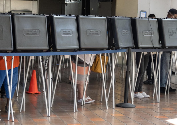 Early voting in Miami, Florida (foto: EPA)