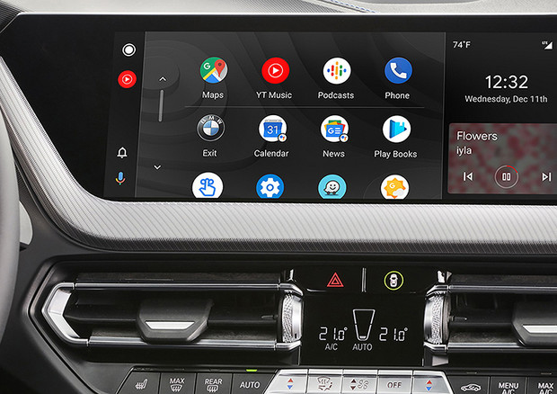 Google Android Auto ora integra YouTube Music in Maps © Bmw