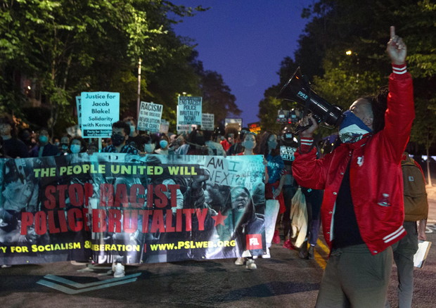 Manifestazione Black Lives Matter (foto: EPA)