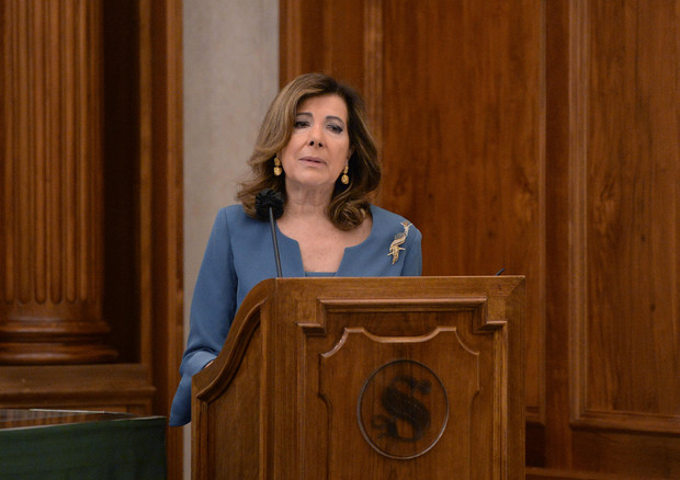 La Presidente del Senato Maria Elisabetta Alberti Casellati interviene alla presentazione dell'Osservatorio 