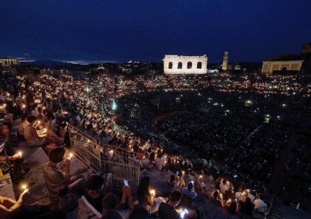 L'Arena di Verona rende omaggio a Beethoven e Bosso © ANSA