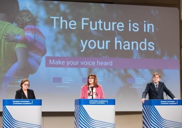 Il futuro dell'Ue visto dai cittadini, arriva la sezione sul sito di ANSA Europa (foto: Ansa)