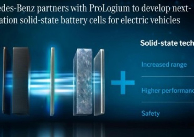 Mercedes: accordo con ProLogium per le batterie del futuro © ANSA