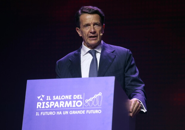 Il presidente di Assogestioni, Carlo Trabattoni, al Salone del Risparmio di Milano © ANSA