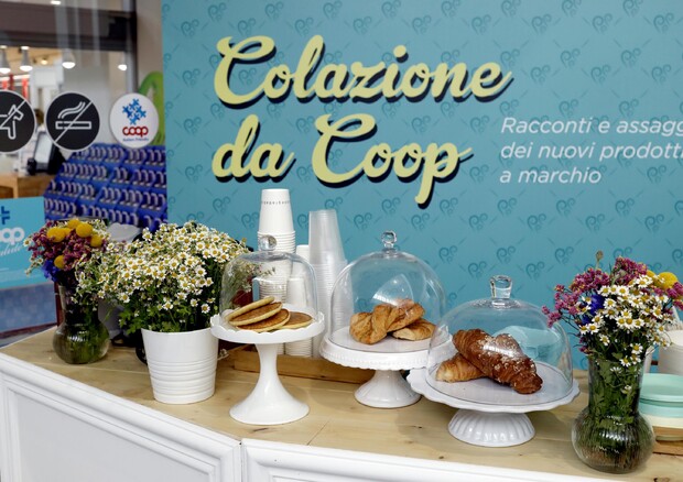 Colazione da Coop, racconti e assaggi dei nuovi prodotti a marchio © ANSA