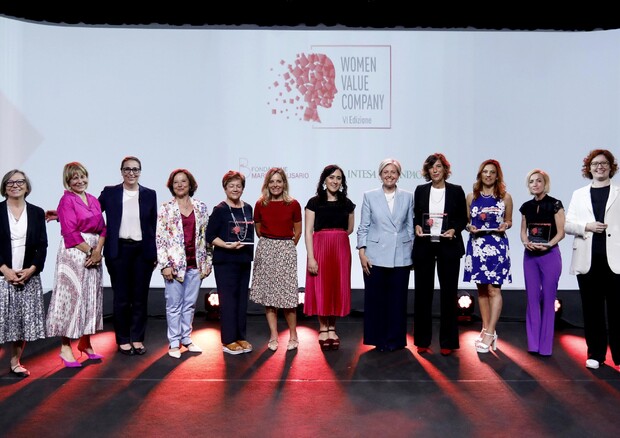 Tutte le speaker e le vincitrici del Women Value Company 2022, © ANSA