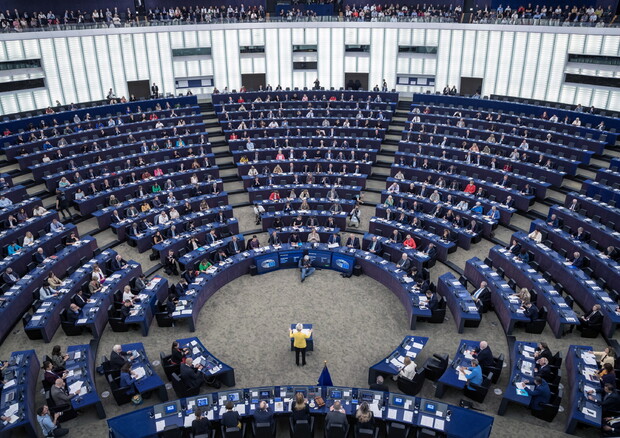 Sessione plenaria del Parlamento Ue a Strasburgo (foto: ANSA)