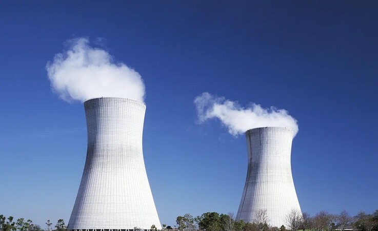 Una centrale per la produzione di energia nucleare (fonte: Rawpixel) © Ansa