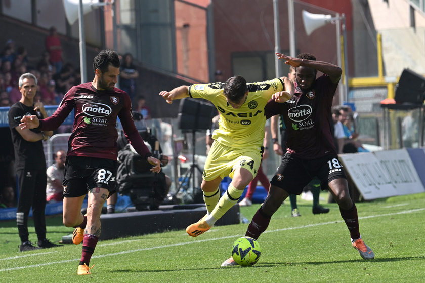 Soccer: Serie A; US Salernitana - AC Udinese - RIPRODUZIONE RISERVATA