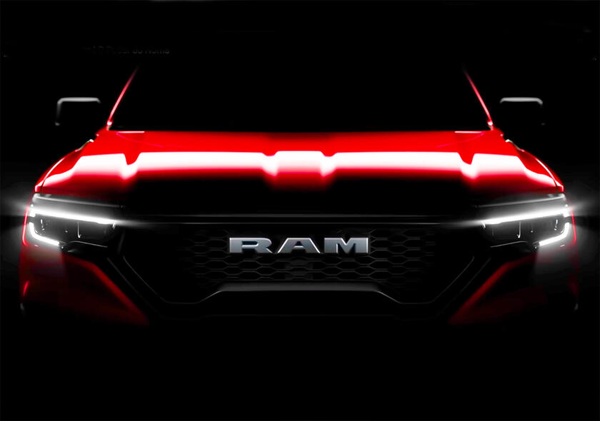 Ram Rampage, nuovo pick-up sviluppato e costruito in Brasile © ANSA/Stellantis Ram