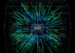 Particelle prodotte dall'esperimento Alice, del Cern (fonte: CERN) © Ansa