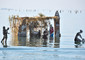 Venice: Nativity scene in the lagoon © Ansa