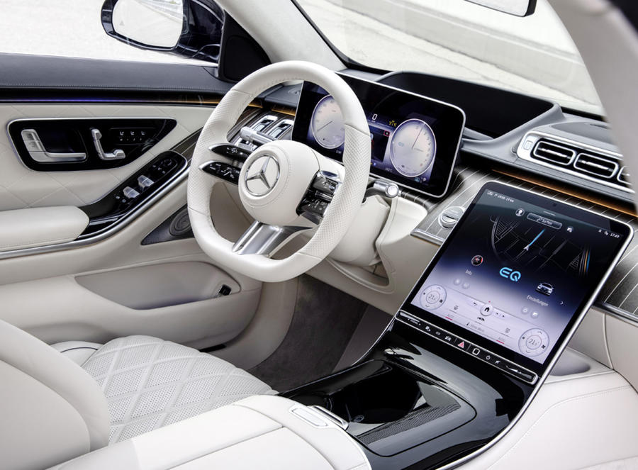 Mercedes Classe S, sospensioni high tech e soluzioni per super-confort © Ansa