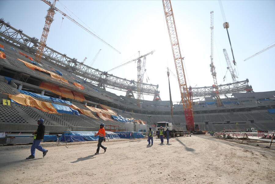 Qatar rifiuta compensazioni a lavoratori Coppa del Mondo © ANSA