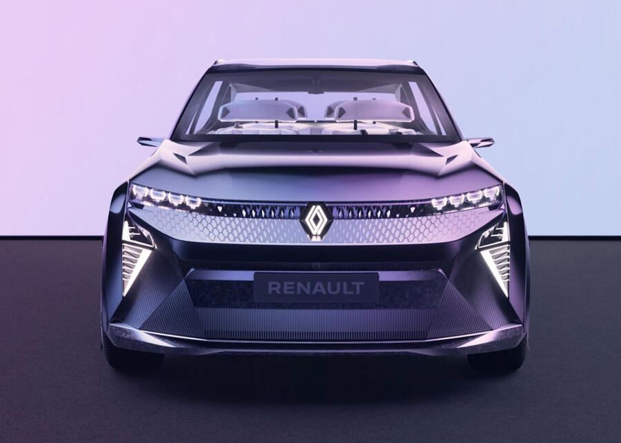 Renault Scénic Vision, la vera bellezza sta nella lotta alla CO2 © Ansa