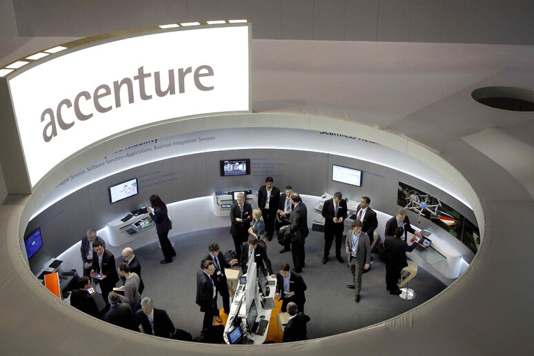 Accenture presente al ComoLake 2023 di Cernobbio © ANSA/EPA