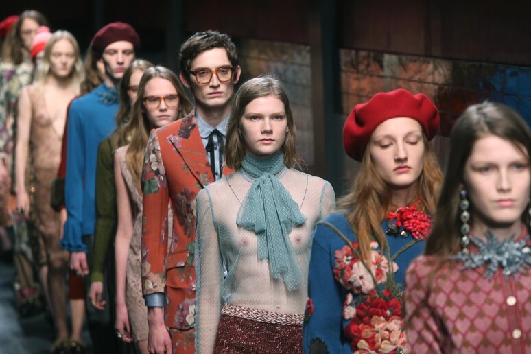 Milan Fashion Week: Gucci - RIPRODUZIONE RISERVATA