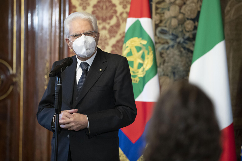 il presidente della Repubblica Sergio Mattarella - RIPRODUZIONE RISERVATA