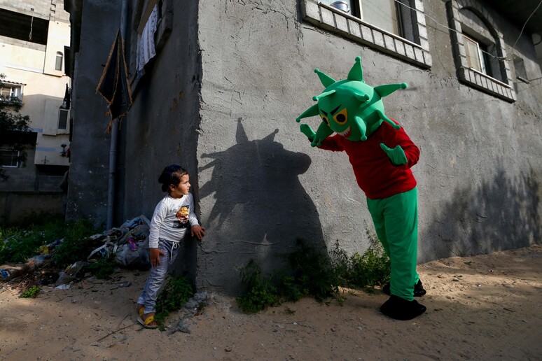 Striscia di Gaza © ANSA/AFP