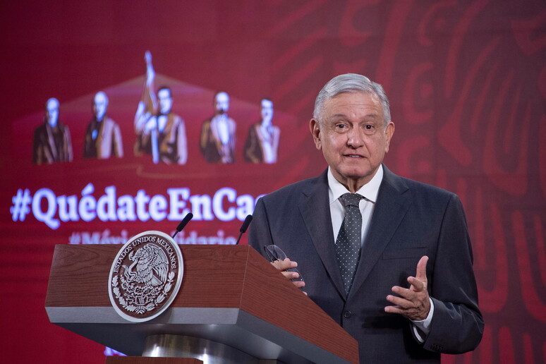 Lopez Obrador studia un Indice del benessere alternativo al Pil © ANSA/EPA