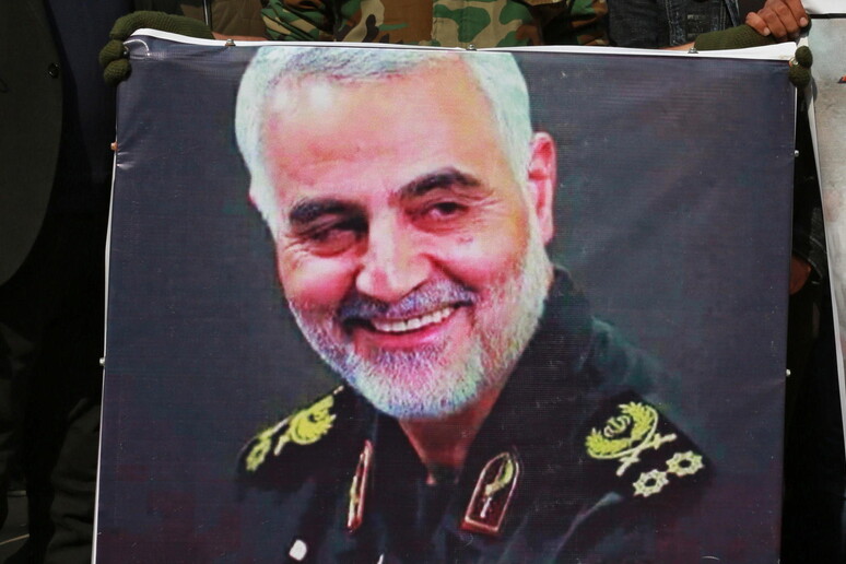 Il generale Soleimani - Foto d 'archivio - RIPRODUZIONE RISERVATA