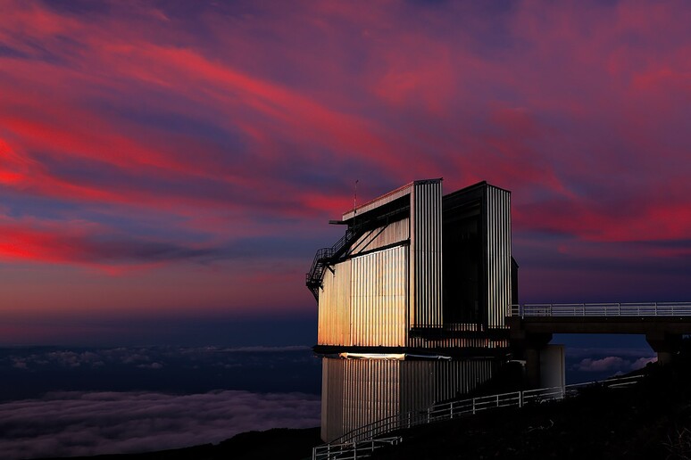 Il Telescopio Nazionale Galileo sul quale è installato lo lo spettrografo Harps-N (fonte: Gianni0088/Wikipedia) - RIPRODUZIONE RISERVATA