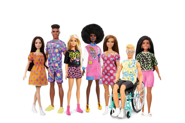 La linea Barbie Fashionistas 2021 - RIPRODUZIONE RISERVATA