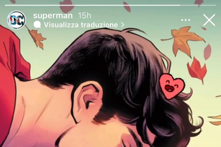 'Dc Comics annuncia, nuovo Superman dei fumetti bisessuale ' (foto Instagram) - RIPRODUZIONE RISERVATA