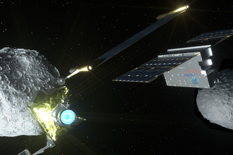 Il mini satellite LiciaCube documenterà il primo tentativo di deflettere un asteroide (fonte: Argotec) - RIPRODUZIONE RISERVATA