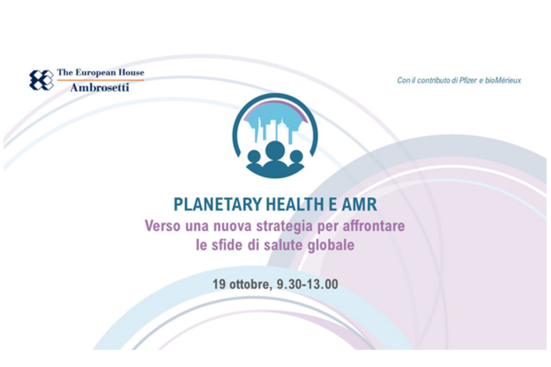 The European House - Ambrosetti  -  Planetary Health e AMR © ANSA/The European House - Ambrosetti