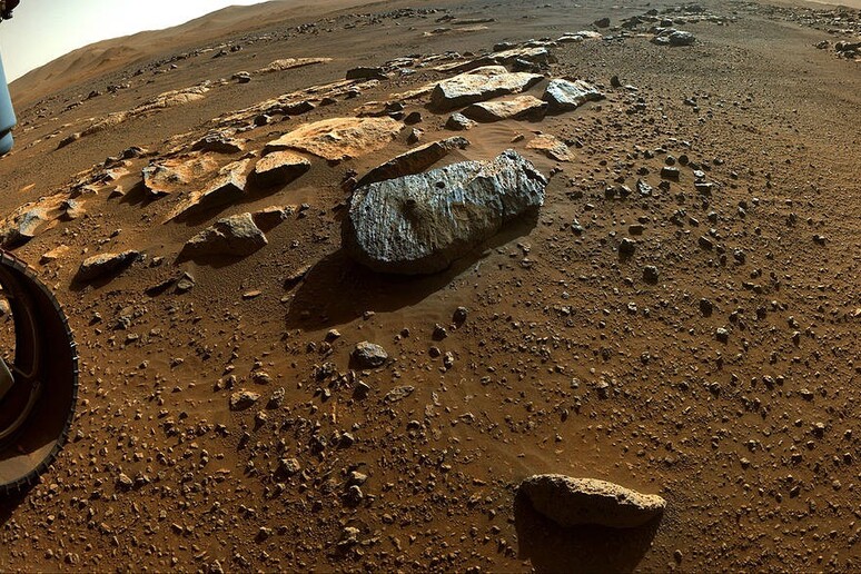 Dal vento alle ruote sulle rocce, ecco tutti i suoni di Marte (fonte: NASA/JPL-Caltech) - RIPRODUZIONE RISERVATA