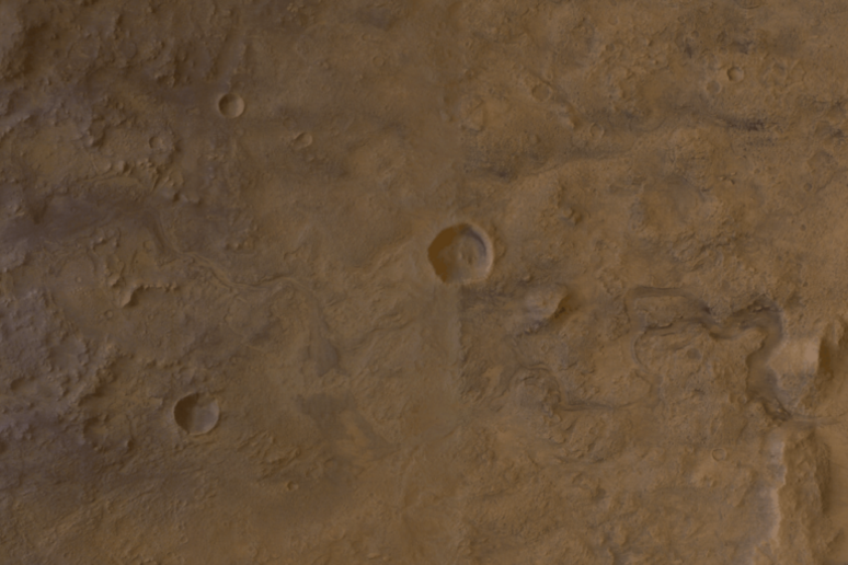 La Neretva Vallis, uno dei luoghi nei quali cercare la vita su Marte (fonte: HSRC/FUB/DLR/ESA) - RIPRODUZIONE RISERVATA