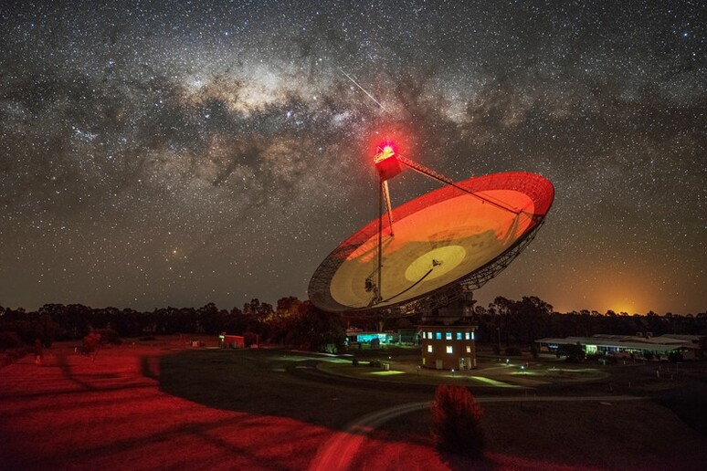 Il telescopio Parkes Murriyang del programma Seti (fonte: CSIRO/A. Cherney) - RIPRODUZIONE RISERVATA