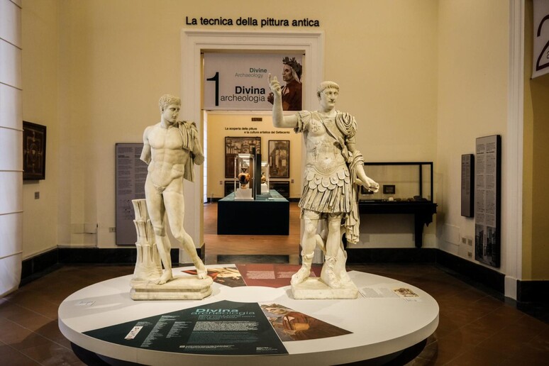 'Divina Archeologia ' al MANN per Dante 700 - RIPRODUZIONE RISERVATA
