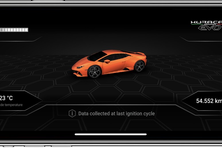 Lamborghini Huracán Evo, completo controllo auto con Alexa © ANSA/Lamborghini