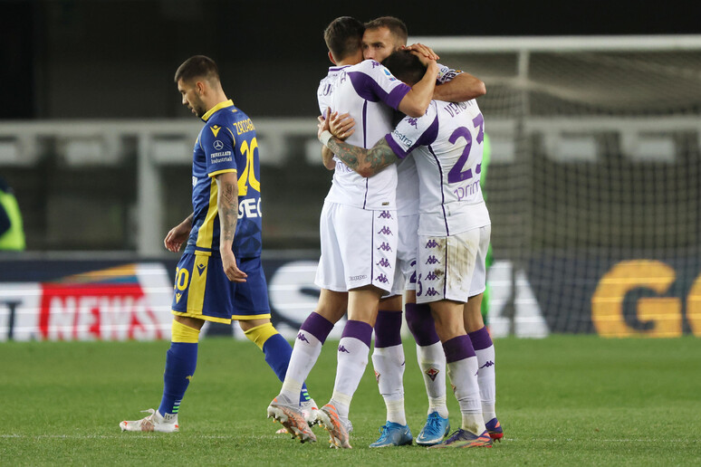 Hellas Verona FC vs ACF Fiorentina - RIPRODUZIONE RISERVATA