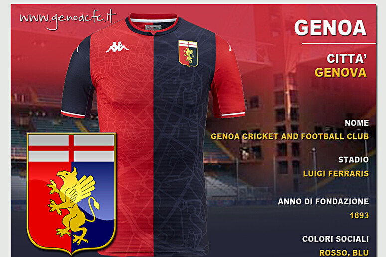 Genoa Logo squadra - RIPRODUZIONE RISERVATA