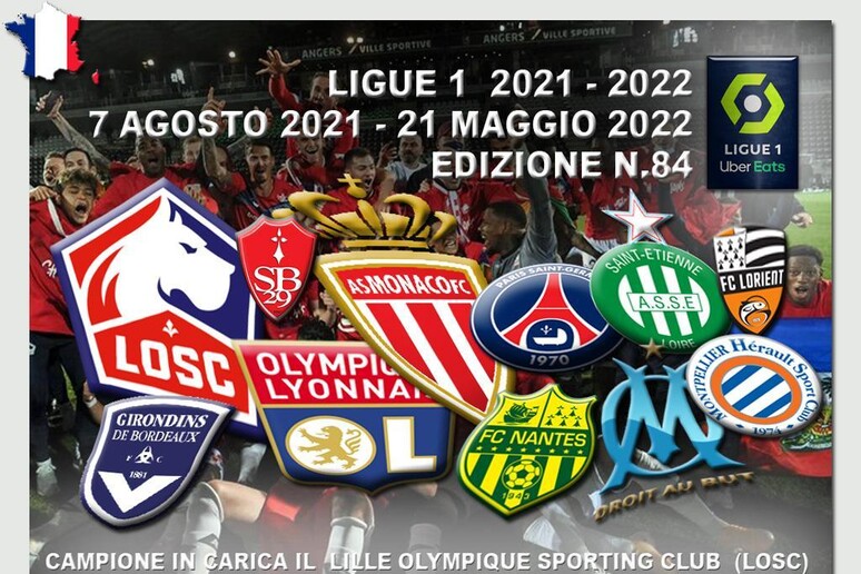 Ligue 1 2021-2022 - RIPRODUZIONE RISERVATA