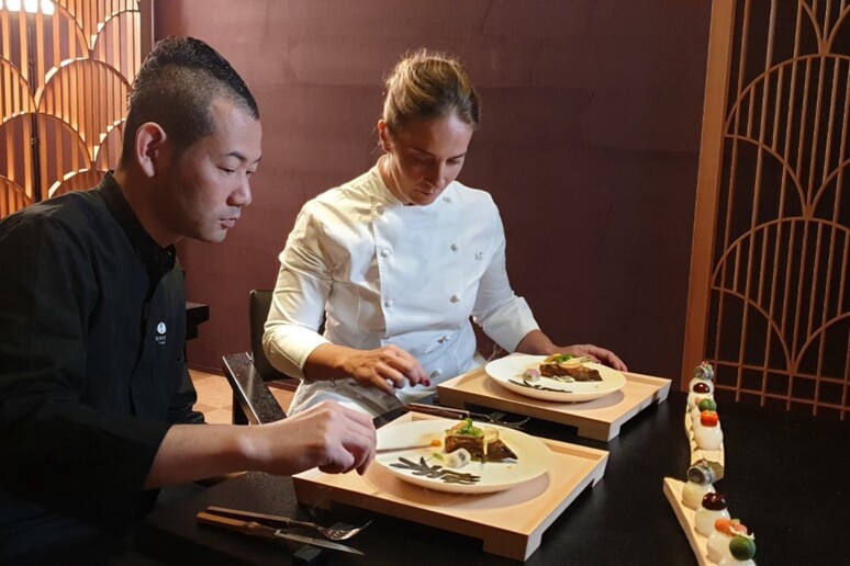 Il gusto di viaggiare in Giappone, con la chef Chaignot - RIPRODUZIONE RISERVATA