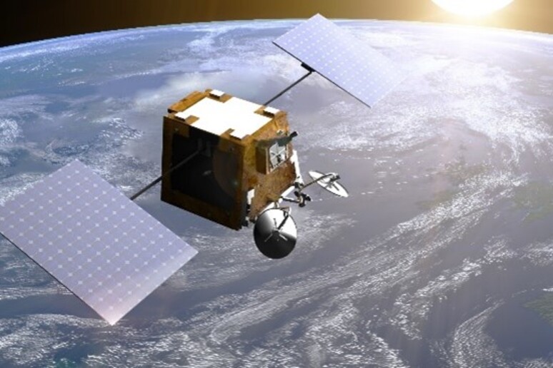 Uno dei satelliti OneWeb lanciati in orbita la Soyuz St35 (fonte: Arianespace) - RIPRODUZIONE RISERVATA